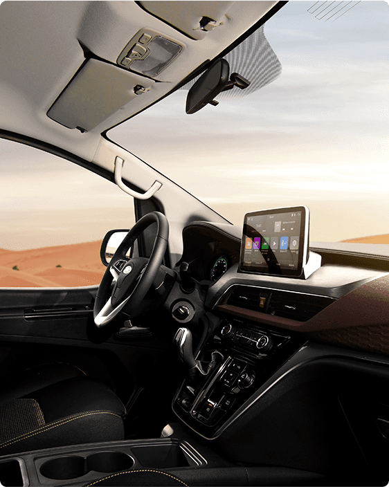 Intérieur JAC M3EV - Tableau de bord