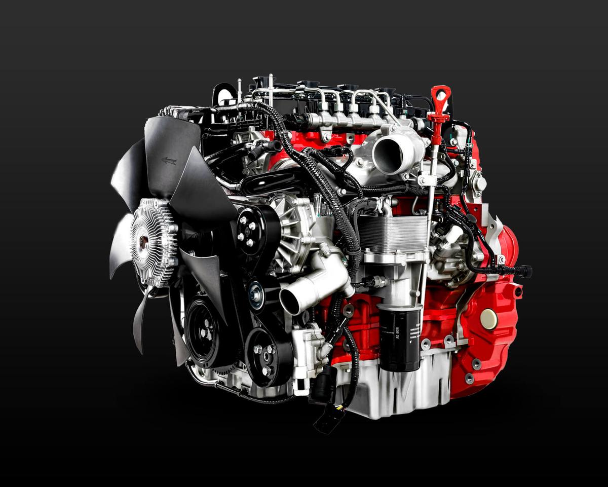 2.7 CTI Engine with highlighted components