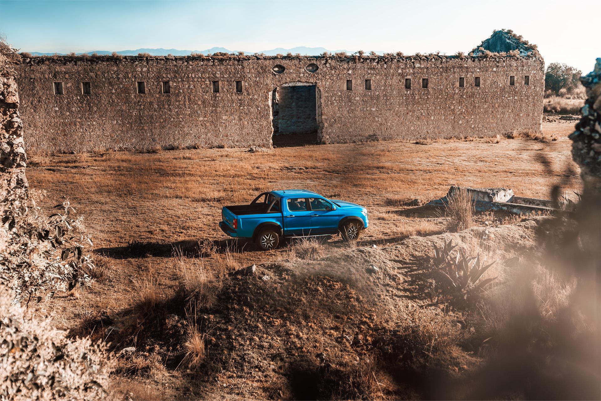 Véhicule tout terrain.